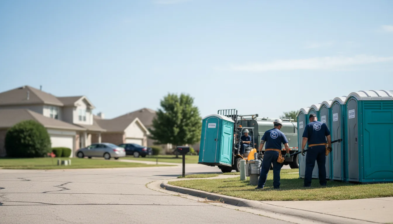 Porta Potty Rental in Fairview, MO near me